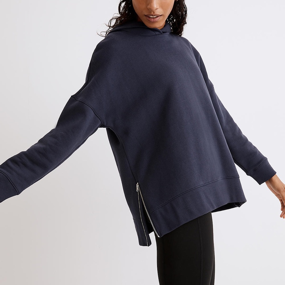 NWOT MADEWELL MWL navy blue hoodie